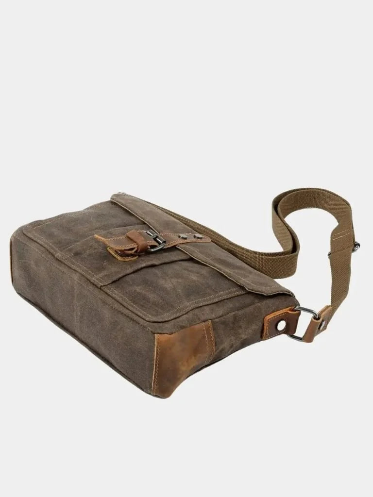 Balmoral Courier Transversal Bag | Savile & Co.