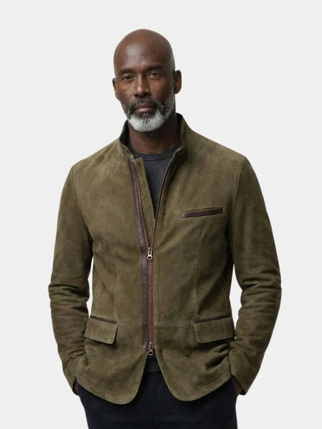 Bearstone Suede Field Jacket | Savile & Co.