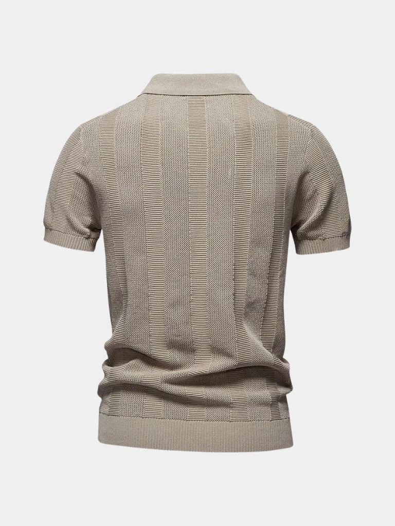 Beige Ancien Polo | Savile & Co.