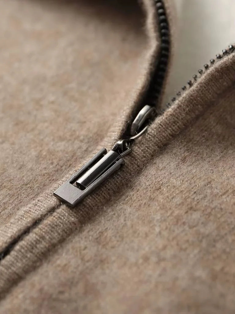 Belvoir Taupe Cashmere Set | Savile & Co.