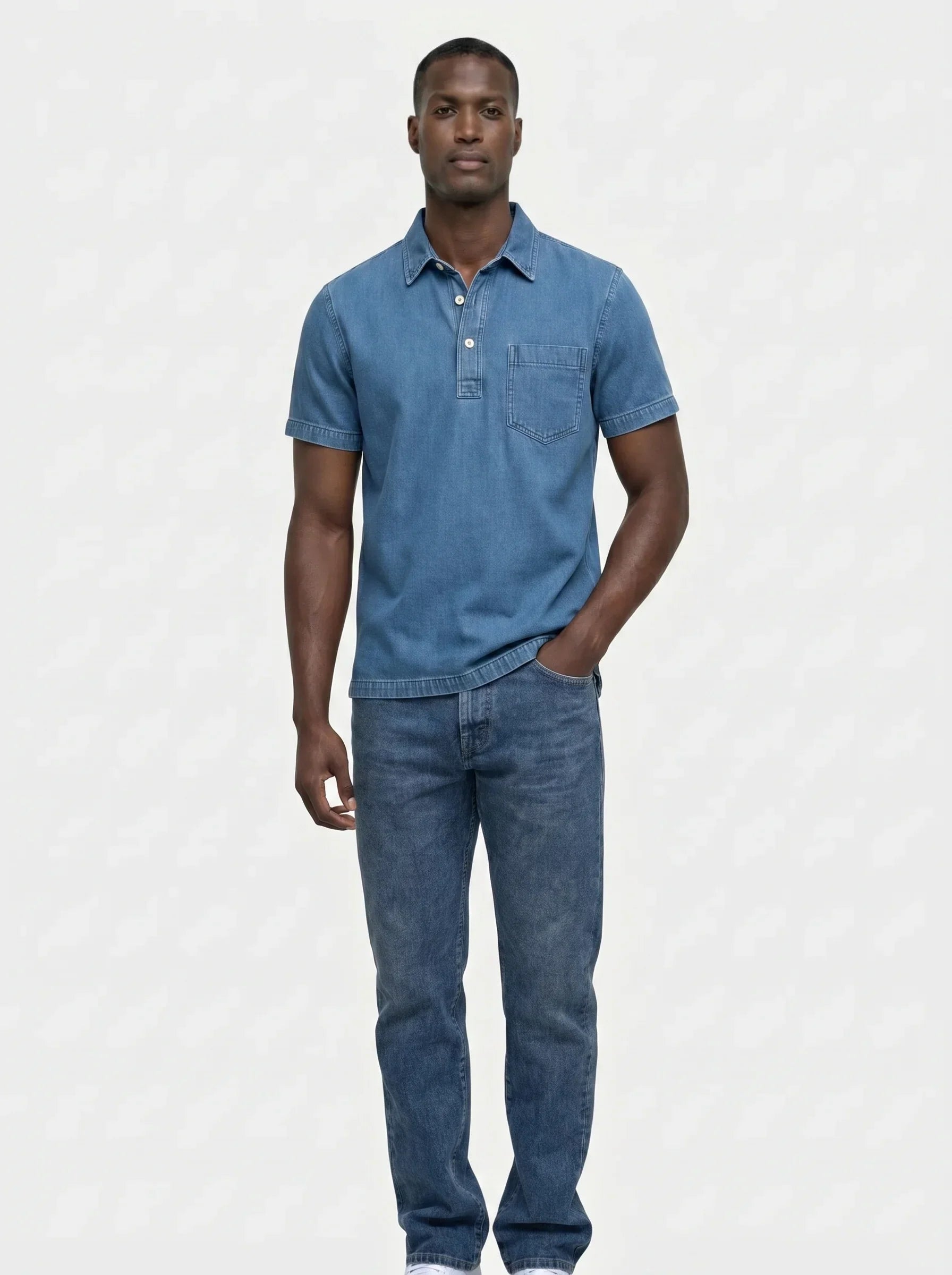 Bethlehem Blues Polo Shirt | Savile & Co.