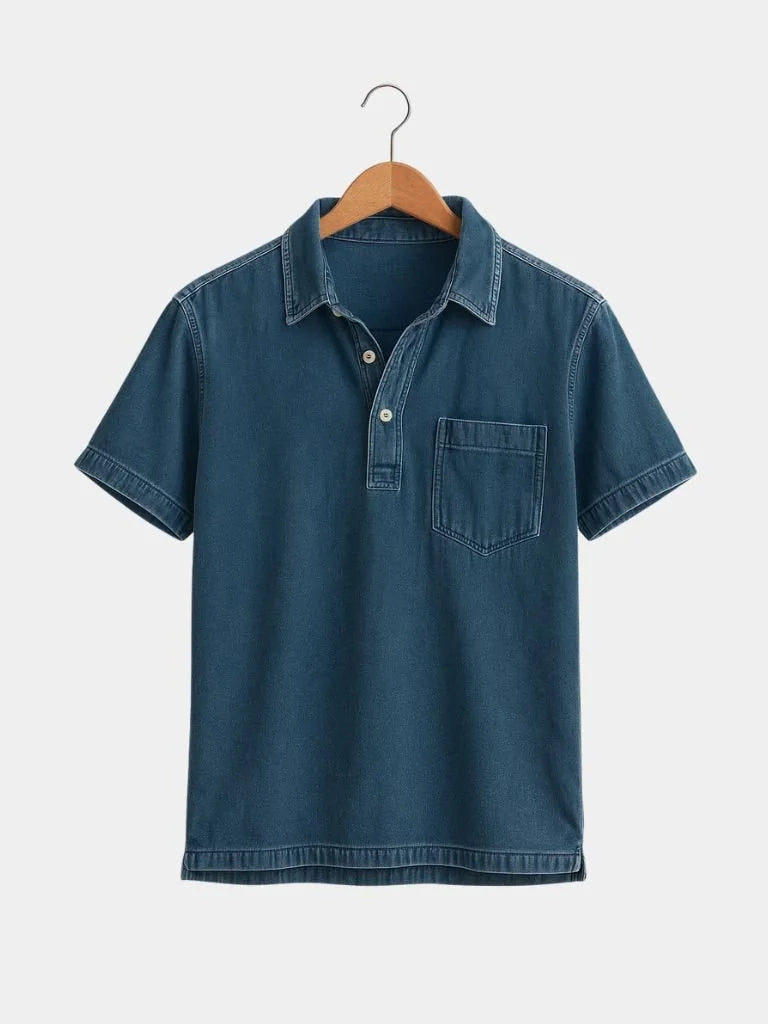 Bethlehem Blues Polo Shirt | Savile & Co.