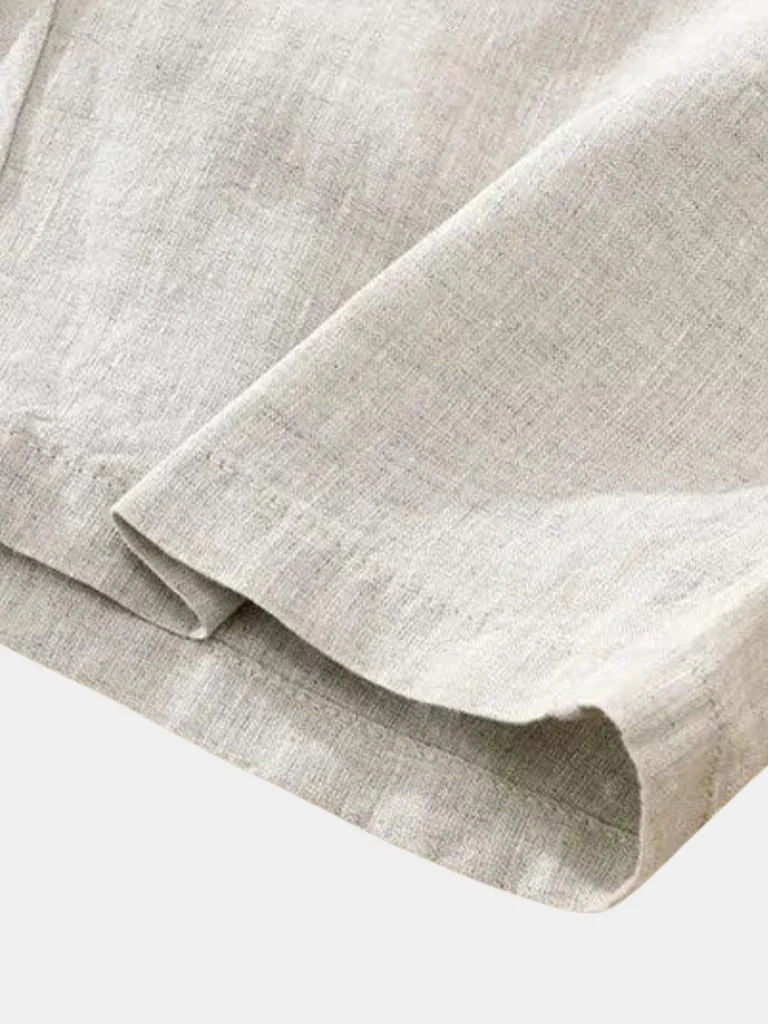 Bleu Horizon Linen Shorts | Savile & Co.
