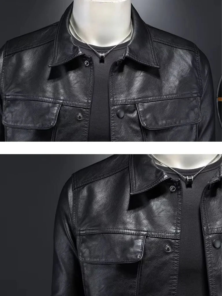 Bronze Rebel Leather Jacket | Savile & Co.