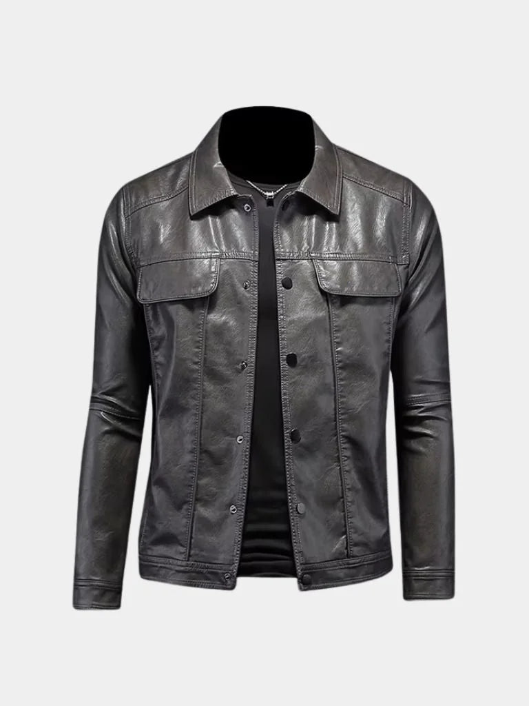 Bronze Rebel Leather Jacket | Savile & Co.