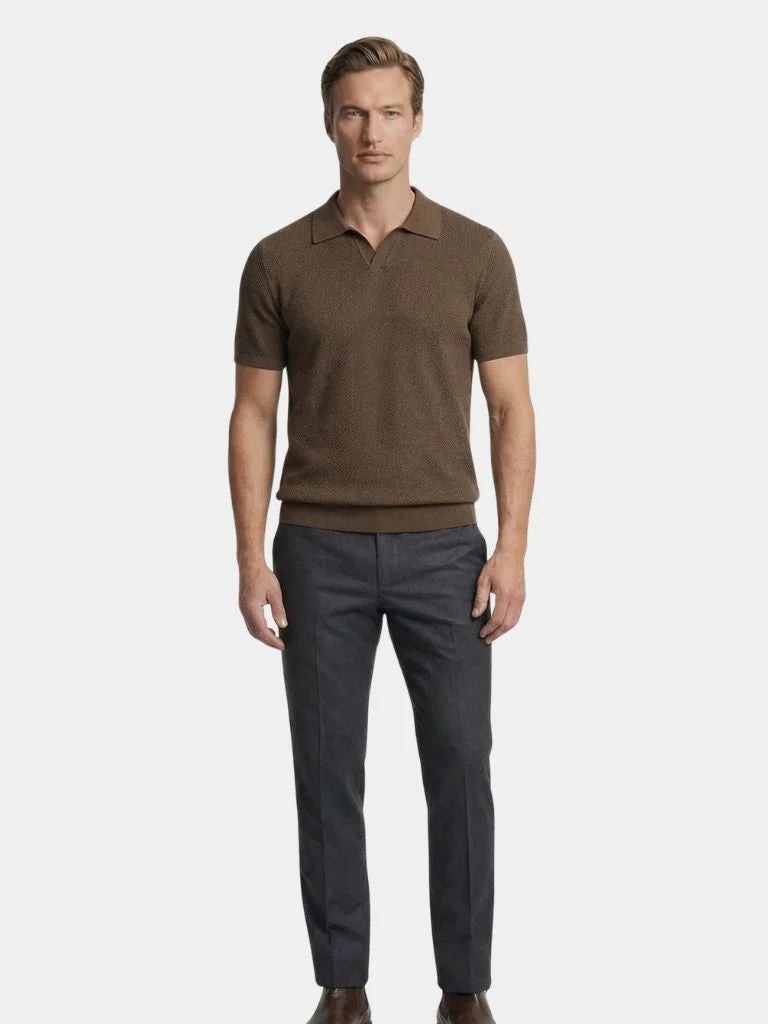 Brownstone Polo Shirt | Savile & Co.
