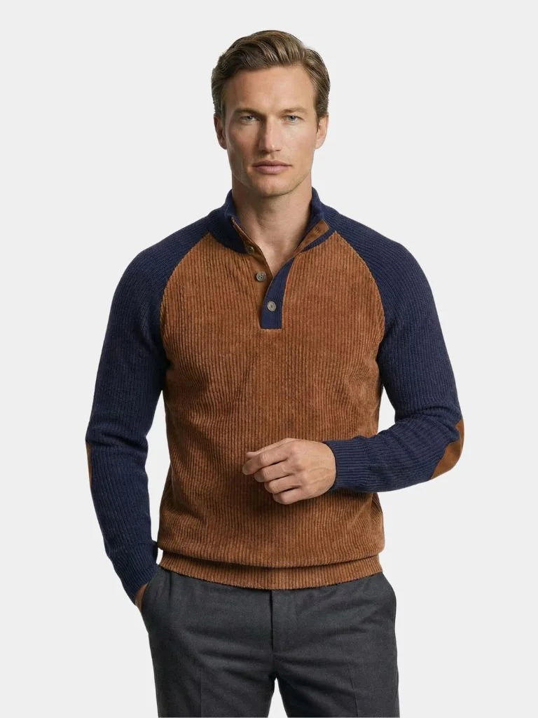 Buckridge Casual Corduroy Pullover | Savile & Co.