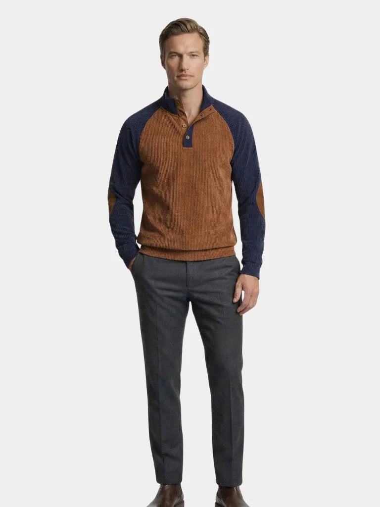 Buckridge Casual Corduroy Pullover | Savile & Co.