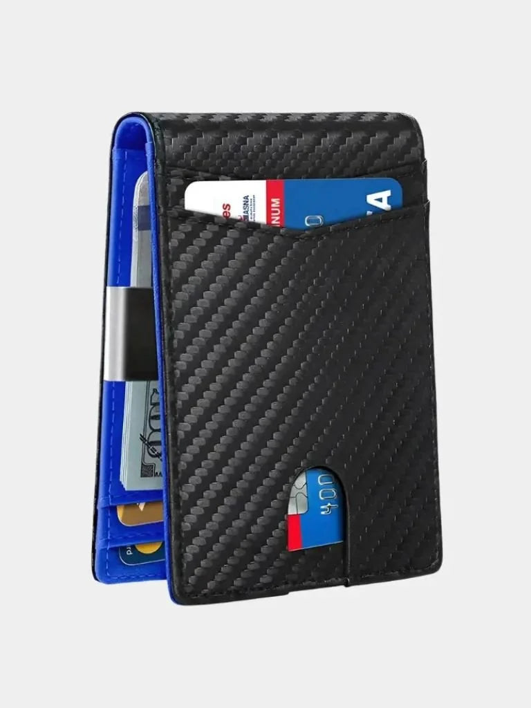 Carbon Fiber Anti RFID Minimalist Wallet | Savile & Co.
