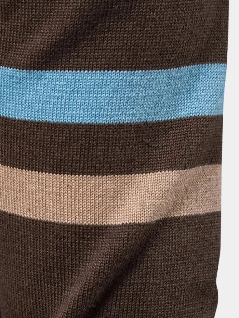 Cardigan Sweater Zipper Standing Collar Knitwear | Savile & Co.