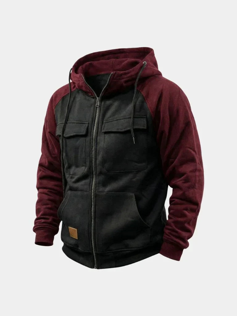 Cargo Trek Zip Hoodie | Savile & Co.