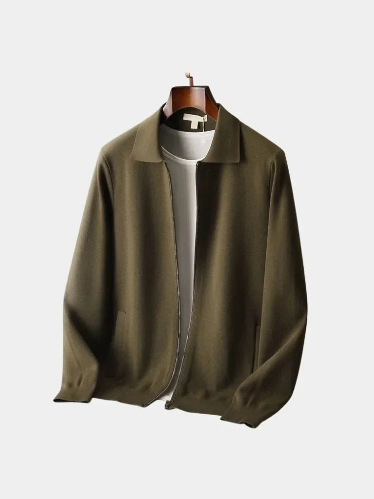 Cashmere Heritage Knit Jacket | Savile & Co.