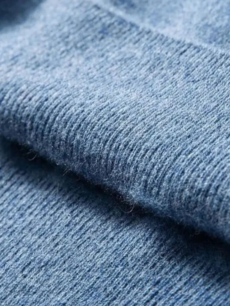 Cashmere V Neck Knitwear Sweater | Savile & Co.