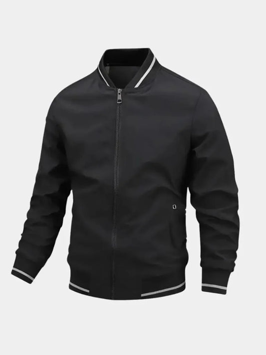 Casual Baseball Bomber Jacket | Savile & Co.
