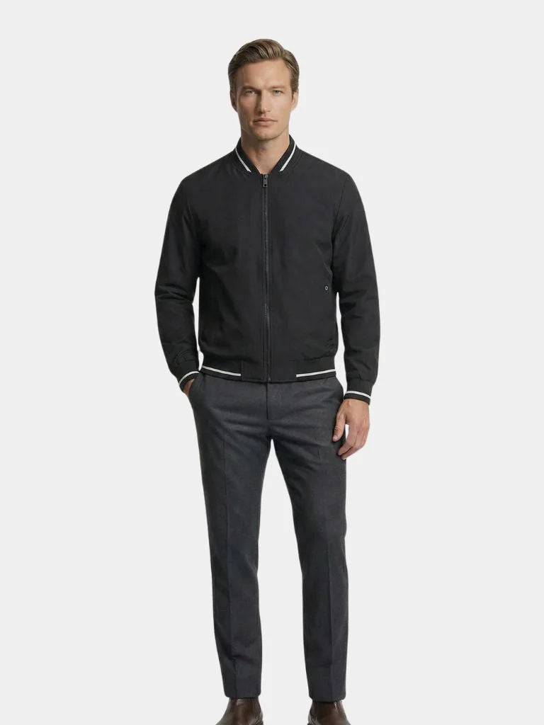 Casual Baseball Bomber Jacket | Savile & Co.