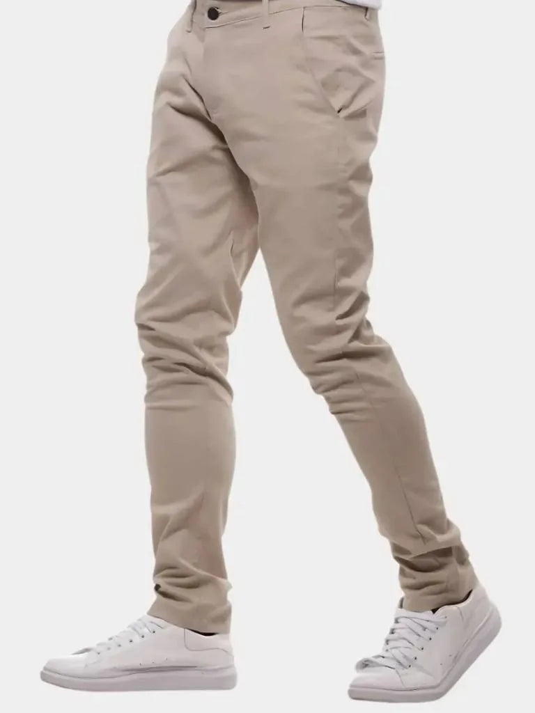 Casual Slim Fit Trousers | Savile & Co.