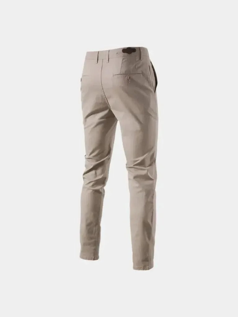 Casual Slim Fit Trousers | Savile & Co.