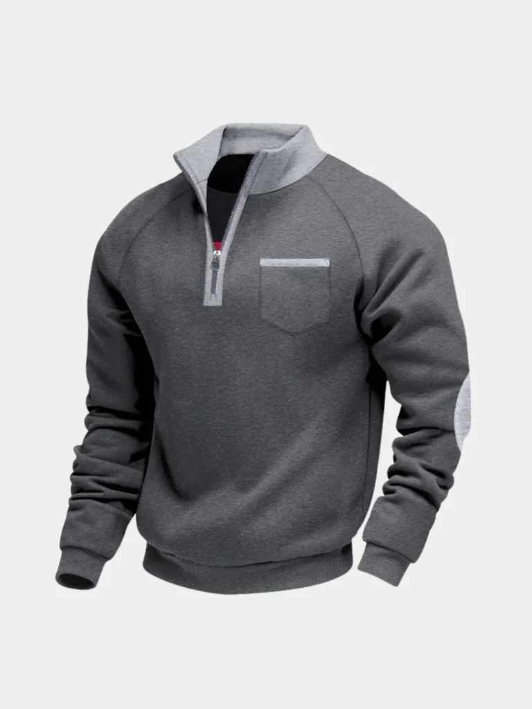 Classic Academy High Collar Pullover | Savile & Co.