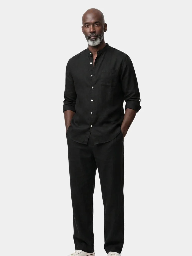Classic Collar Relaxed Set | Savile & Co.