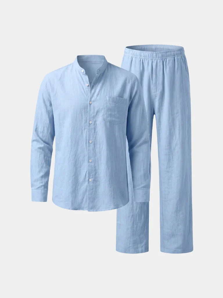Classic Collar Relaxed Set | Savile & Co.