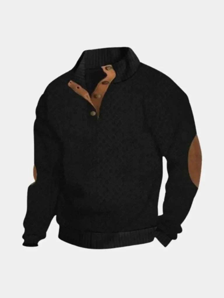 Classic High Collar Pullover | Savile & Co.