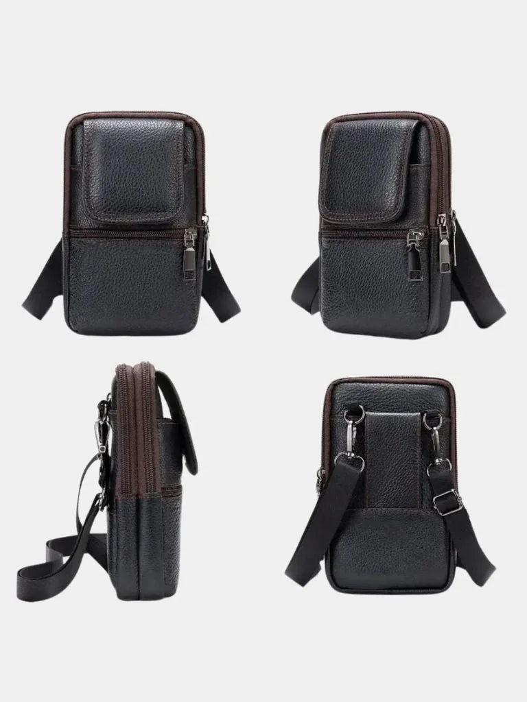 Compact Voyager Shoulder Bag | Savile & Co.