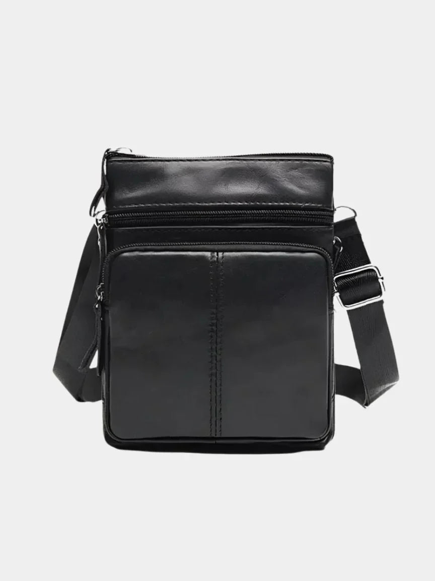 Crossbody Leather Shoulder Bag | Savile & Co.