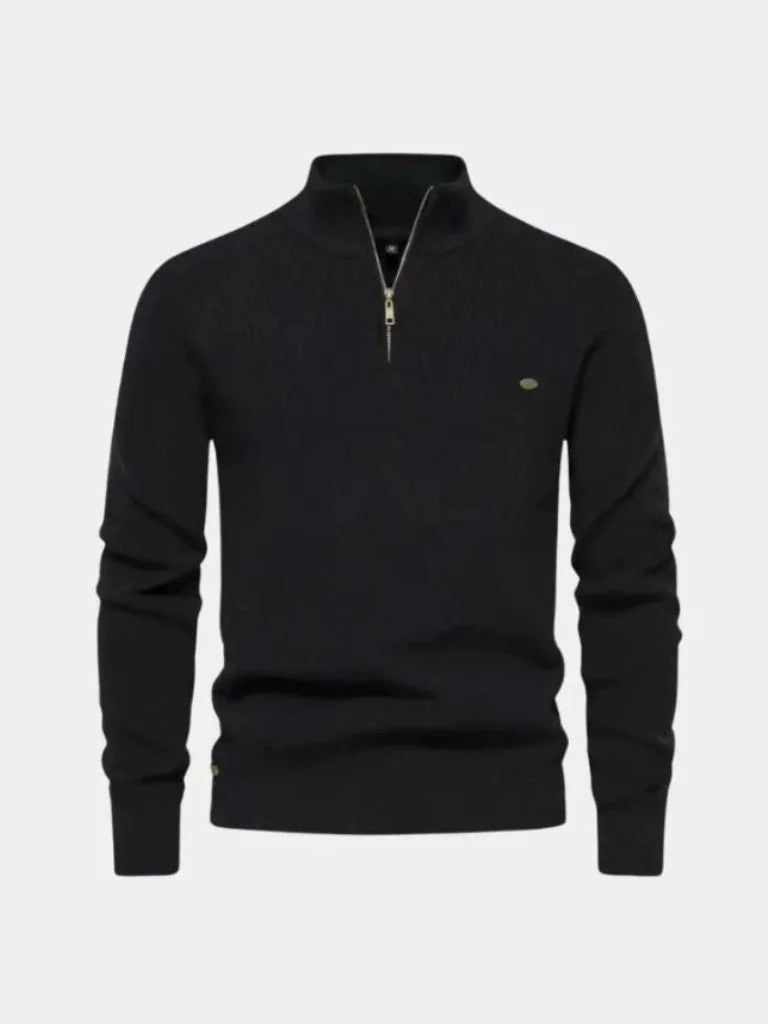 Elegant Quarter Zip Sweater | Savile & Co.