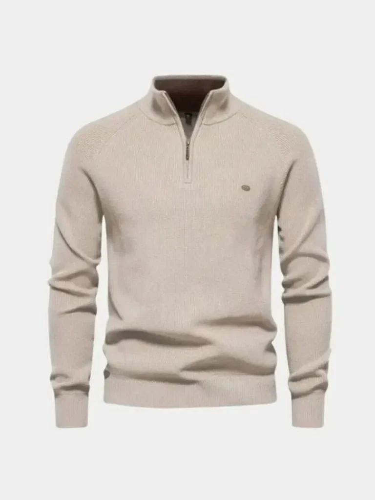 Elegant Quarter Zip Sweater | Savile & Co.