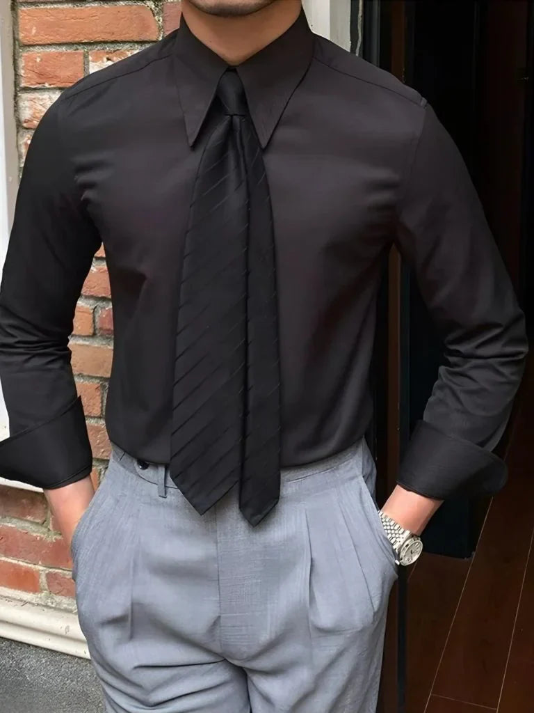 Elegant Spearpoint Collar Shirt | Savile & Co.