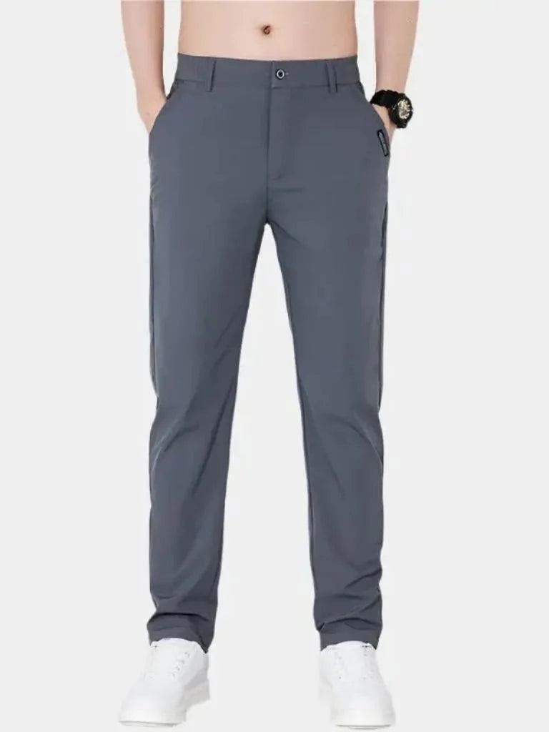 Essencial Stretch Trousers - New Elastic Waist | Savile & Co.
