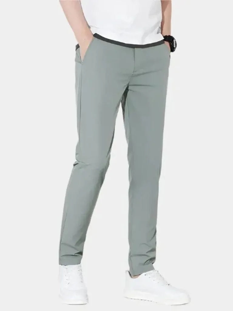 Essencial Stretch Trousers - New Elastic Waist | Savile & Co.
