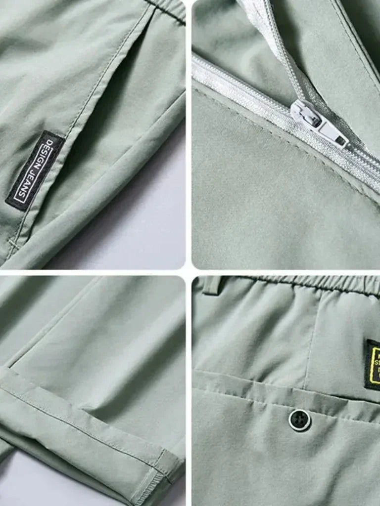 Essencial Stretch Trousers - New Elastic Waist | Savile & Co.