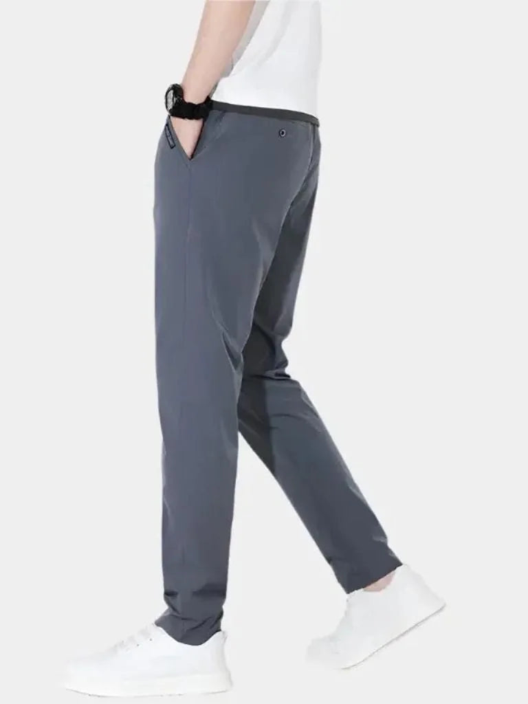Essencial Stretch Trousers - New Elastic Waist | Savile & Co.