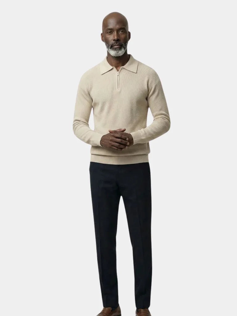 Essential Half Zip Pullover Sweater | Savile & Co.