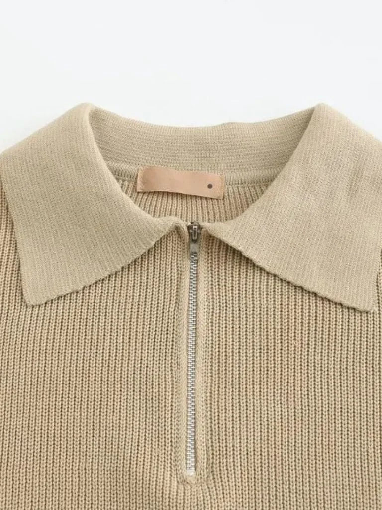 Essential Half Zip Pullover Sweater | Savile & Co.