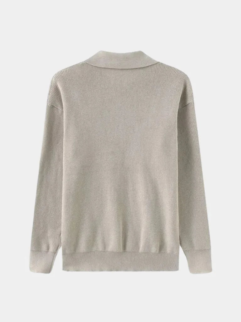 Essential Half Zip Pullover Sweater | Savile & Co.