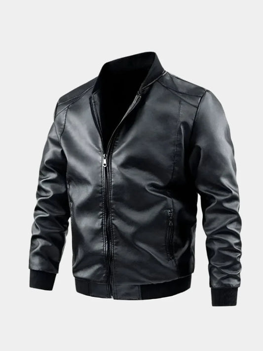 Essential Leather Jacket | Savile & Co.