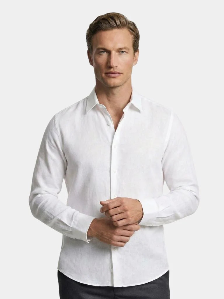 Essential Linen Casual Shirt | Savile & Co.