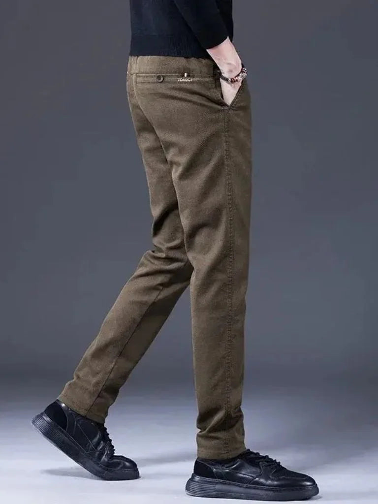 Essential Stretchy Straight Trousers | Savile & Co.