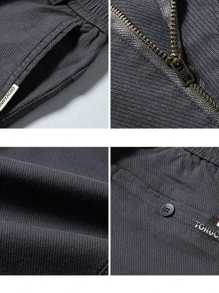 Essential Stretchy Straight Trousers | Savile & Co.