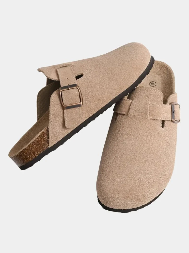 Essential Suede Clogs | Savile & Co.