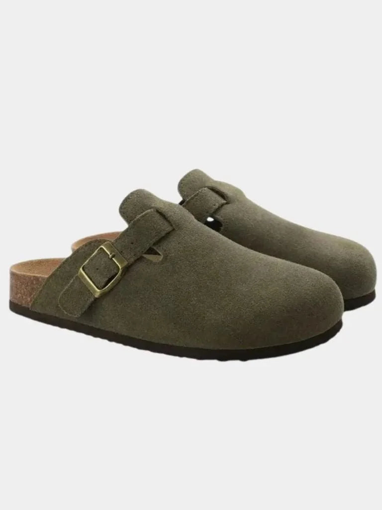 Essential Suede Clogs | Savile & Co.