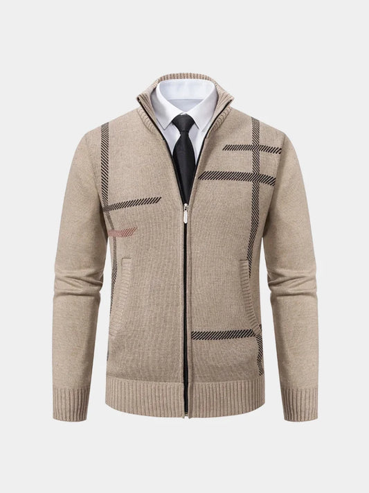 Graphite Symmetry Knit Jacket | Savile & Co.