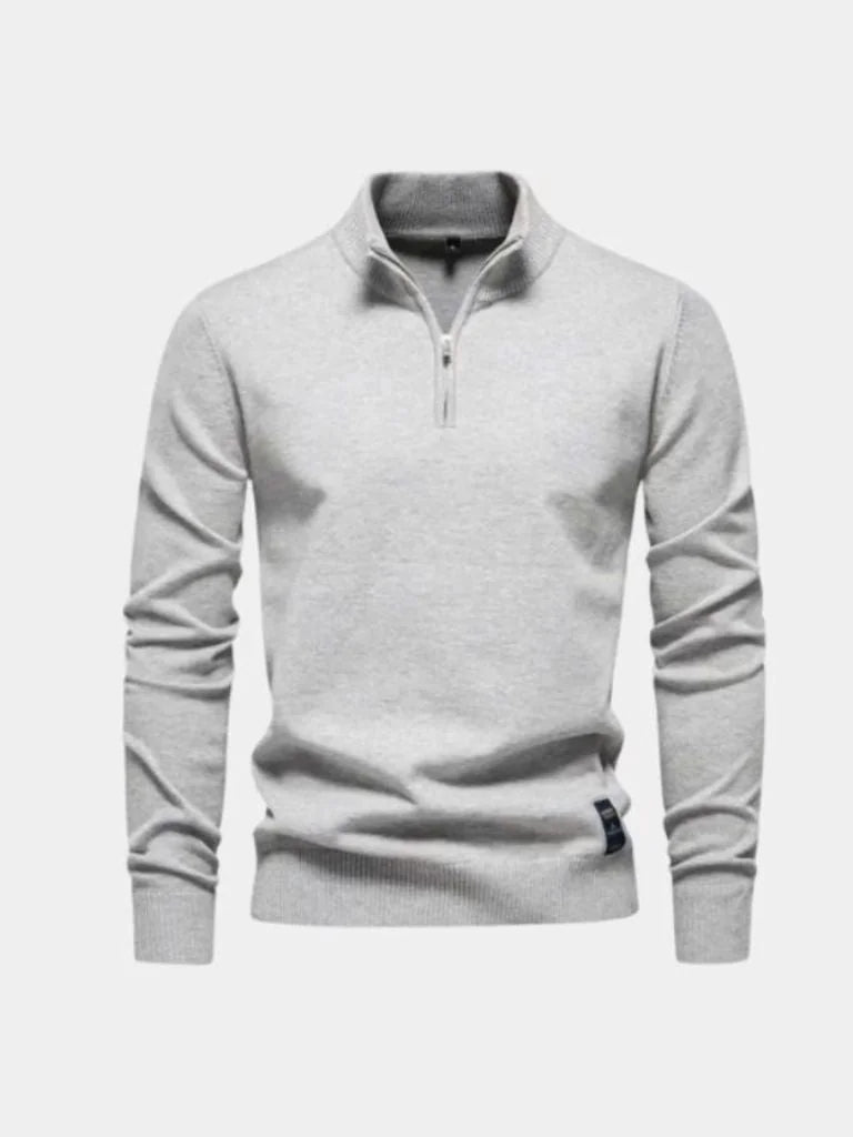 Half Zip Knitwear Pullover Sweater | Savile & Co.