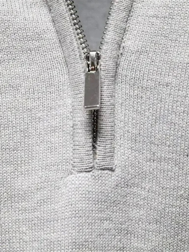 Half Zip Knitwear Pullover Sweater | Savile & Co.