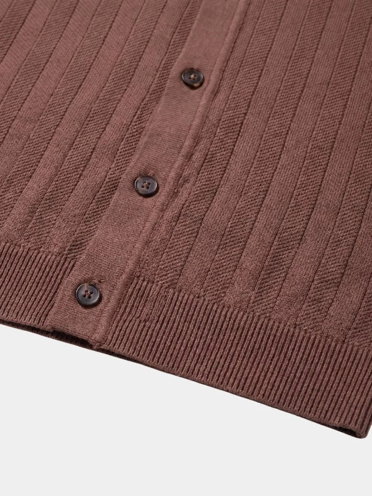 Heritage Camp Collar Knit Shirt | Savile & Co.