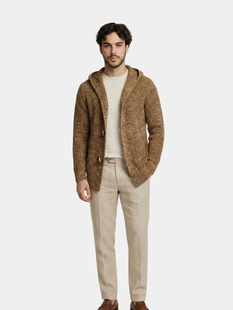 Himalaya Knit Hooded Jacket | Savile & Co.