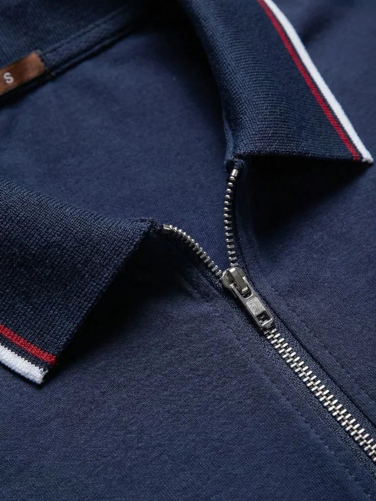 Horizon Striped Polo | Savile & Co.