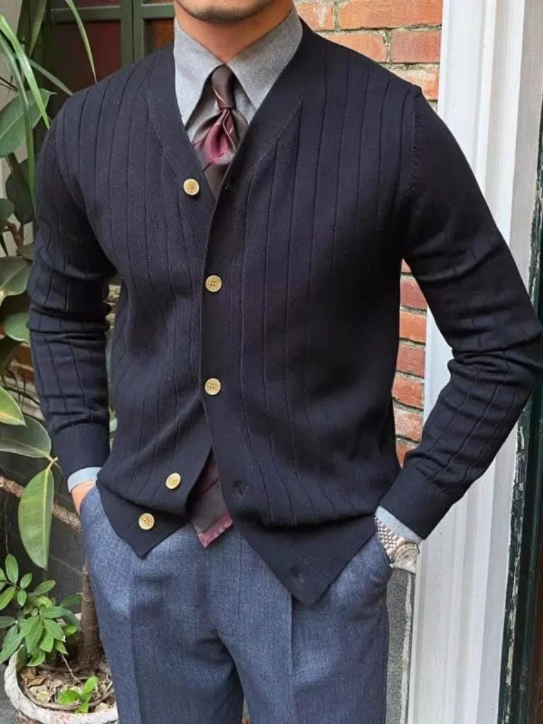 Knit Casual Cardigan | Savile & Co.